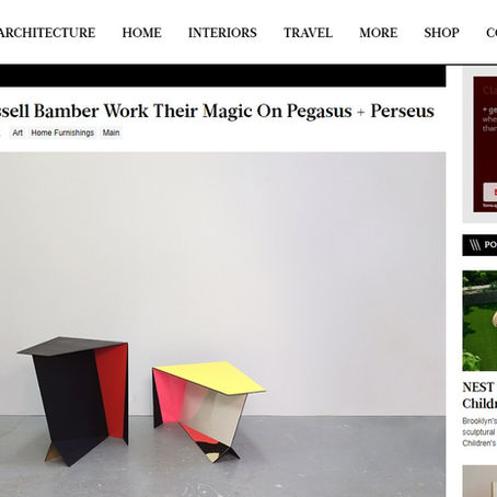 Design Milk ///
06D Atelier + Russell Bamber Work Their Magic On Pegasus + Perseus