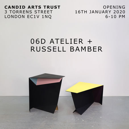06D Atelier + Russell Bamber at Candid Arts Show 2020, London