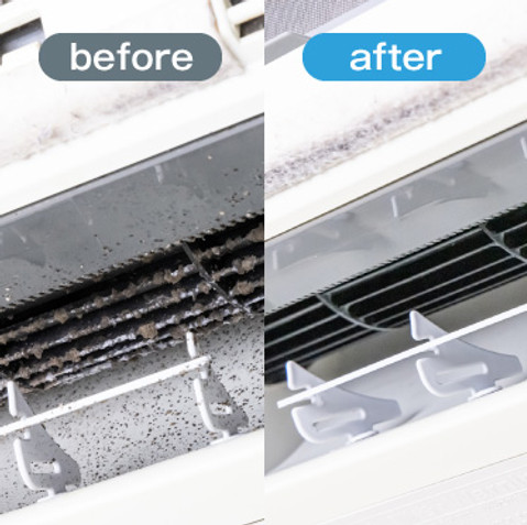 エアコンクリーニング前と後