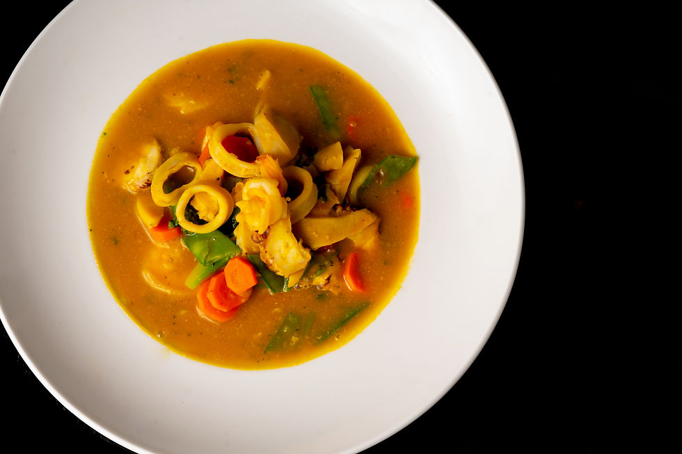 Arranged Food and Objects