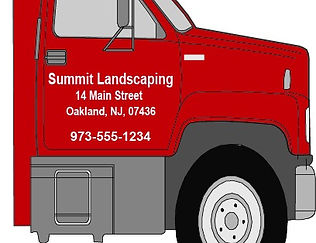 Custom Vinyl Numbers and Truck Lettering