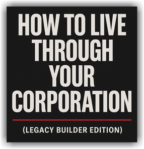How to Live Through Your Corporation — The Private C-Corp Way (Legacy Builder Edition)