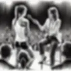 DALL·E 2025-02-21 14.20.42 - A black and white pencil drawing of a female athlete being in
