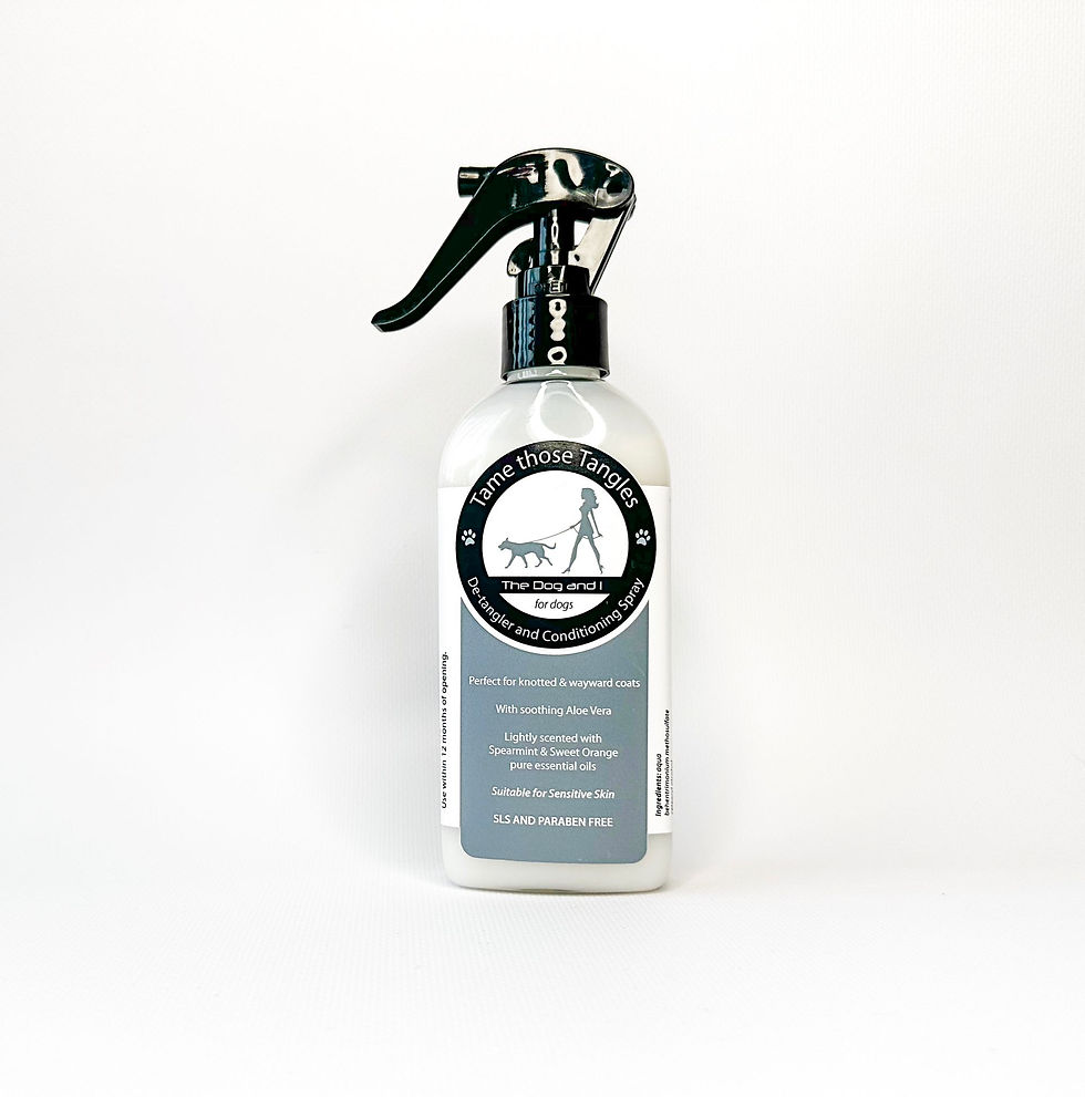 Tame Those Tangles Dog Detangler and Conditioning Spray