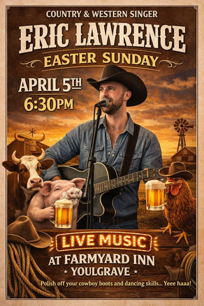 Join us this Easter Sunday from 6:30pm...