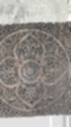 Thumbnail: Large Handmade Relief Carving Tropical Home Decor