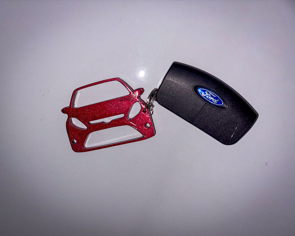 Miniatura: CHAVEIRO FORD NEW FIESTA