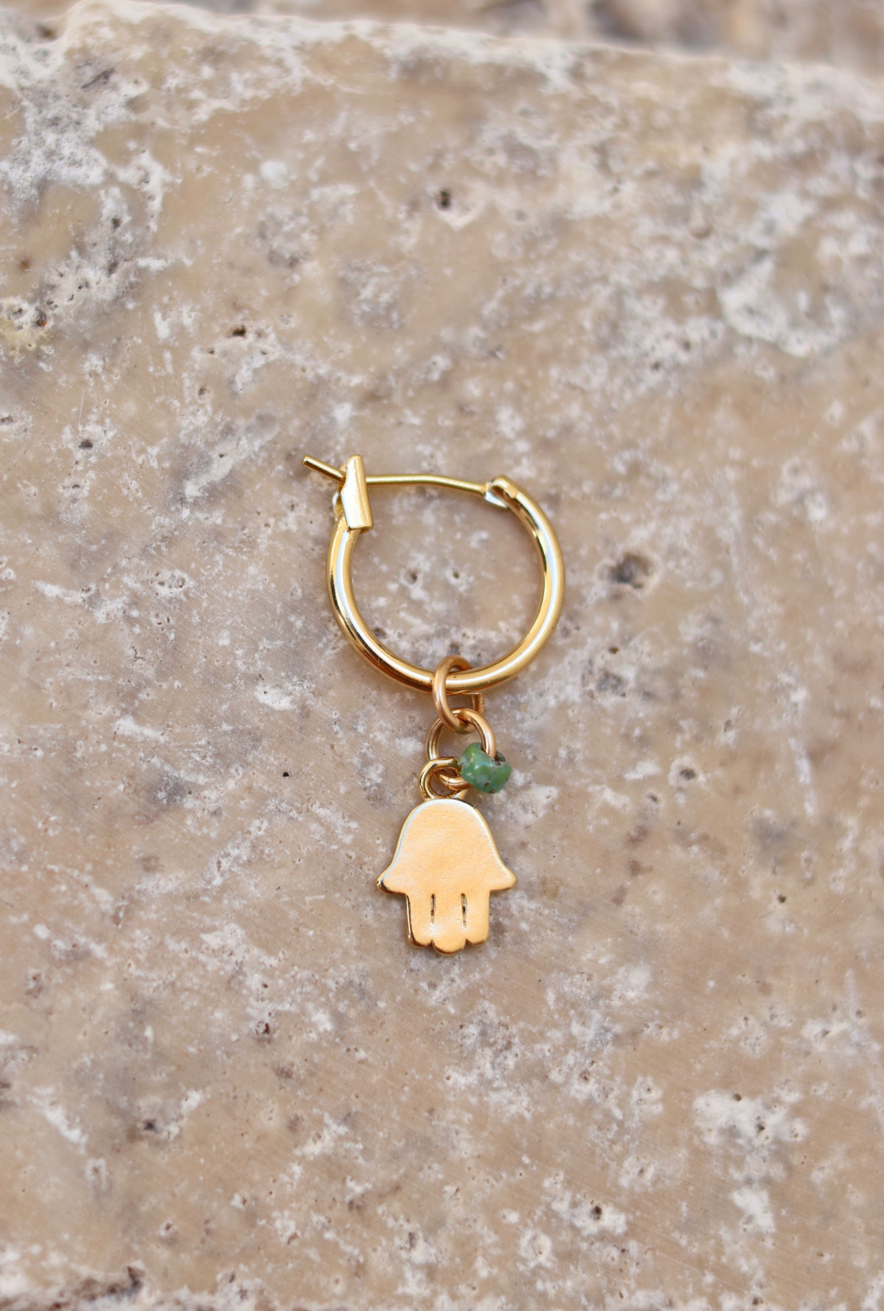 Hamsa Earring Gold