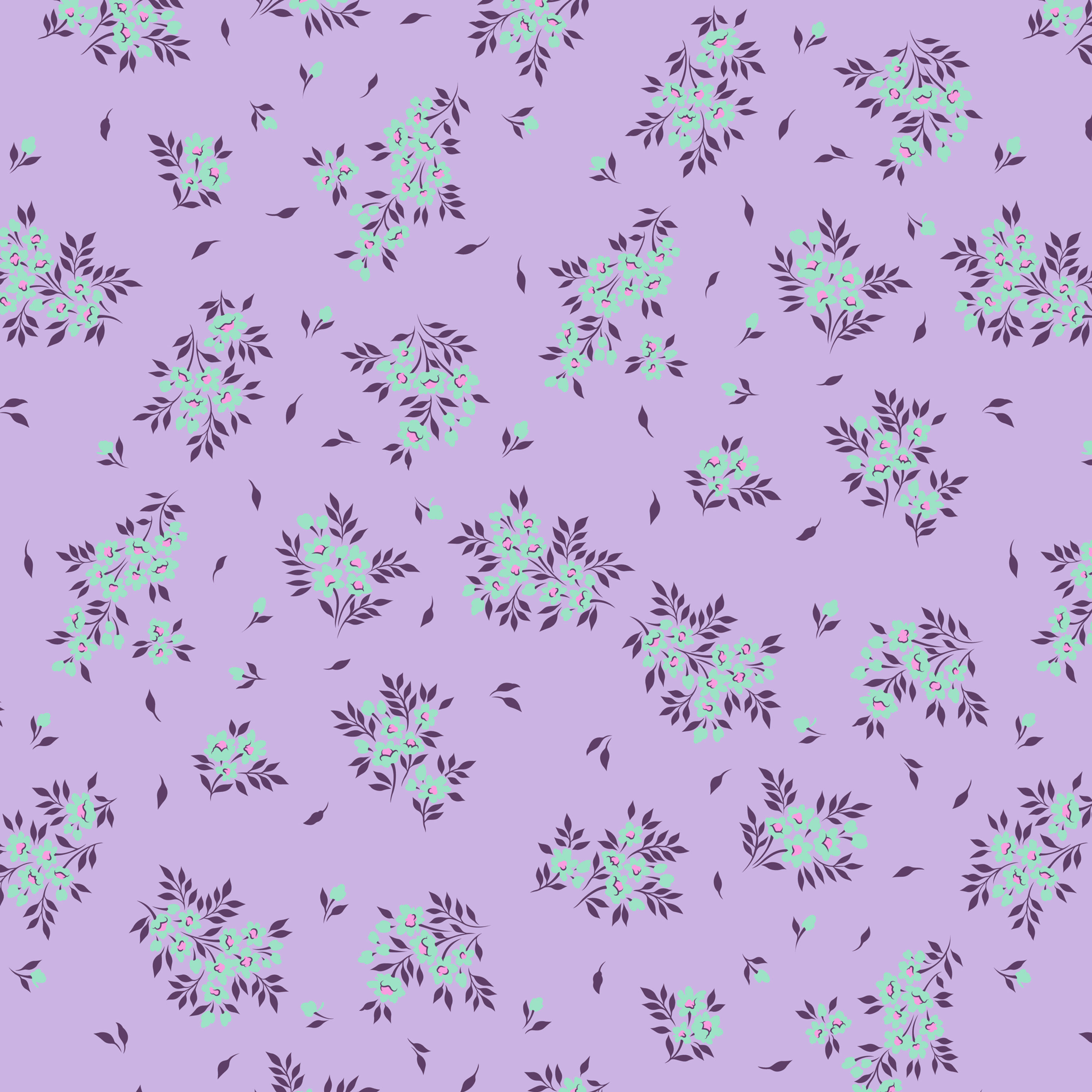 Tula Pink - True Colors - What A Ditz Viola