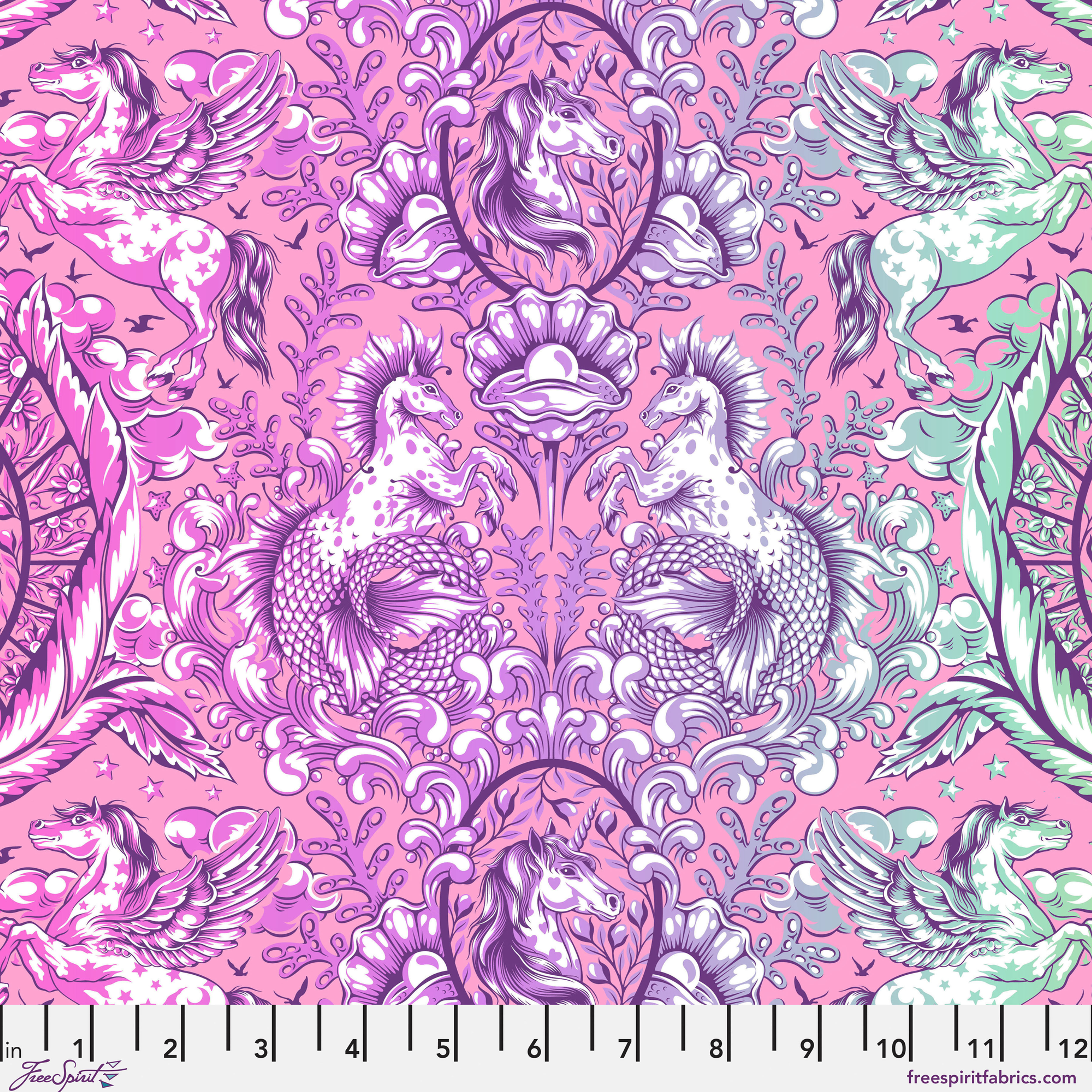 Tula Pink - Legendary - Pony Tales PWTP284.Wildorchid