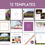 Thumbnail: Wine Refined Instagram Templates