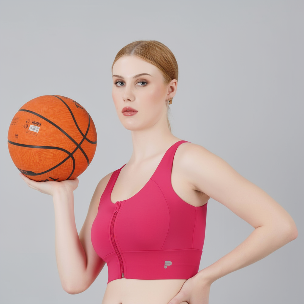 Kelly Pink Sports Bra