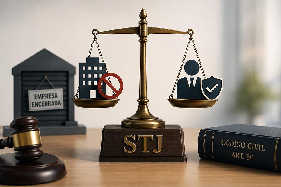 STJ: A Falta de bens na execução civil não implica em desconsideração automática da personalidade jurídica