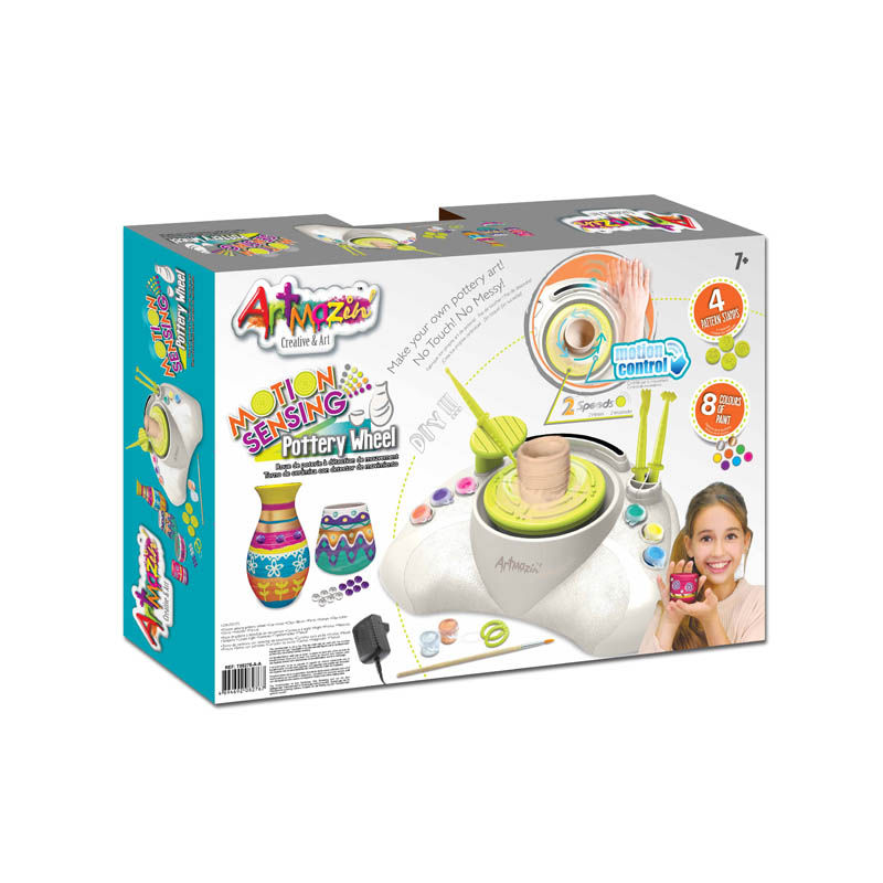 Thumbnail: Motion Sensing Pottery Wheel (Dual Power Source)