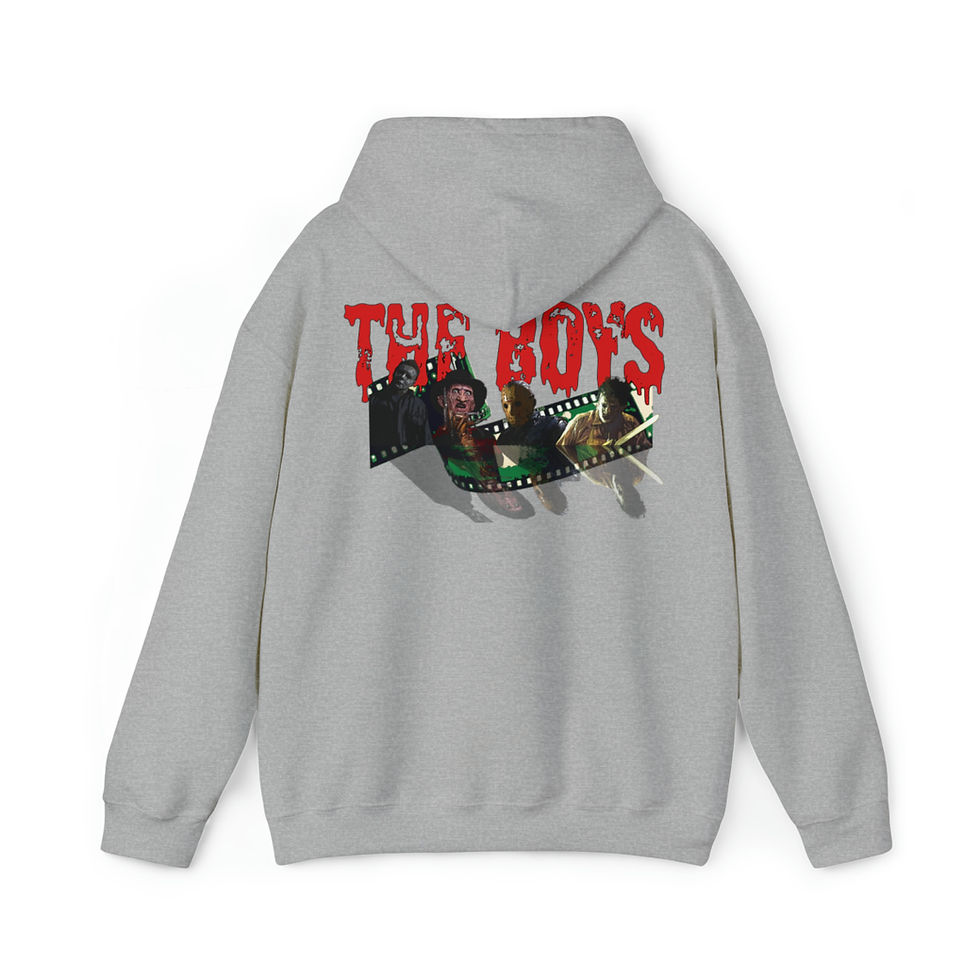 Thumbnail: The Boys of classic horror films, Unisex Heavy Blend™ Hooded Sweatshirt