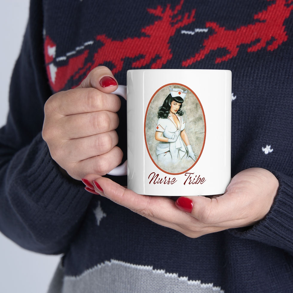 Thumbnail: Nurse Tribe Ceramic Mug 11oz