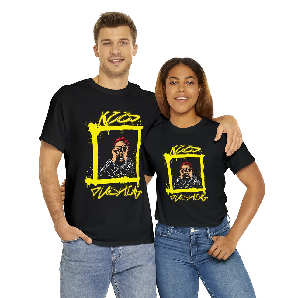 Thumbnail: Keep Pushing, Heavy Cotton Tee