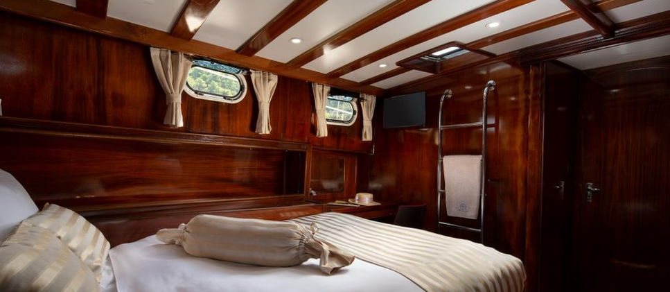 Luxury Master Cabin Interior Gulet Saint Luca (2 Master Cabins)