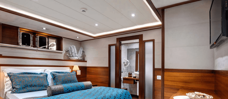 Luxurious Master Double Cabin Gulet Alessandro 1 Yacht