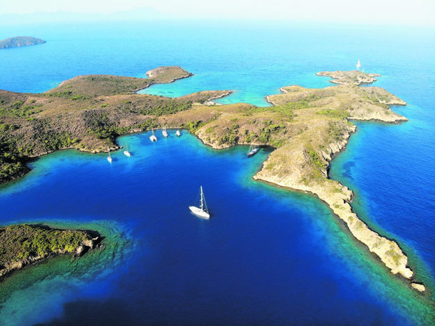 Panoramic View of Turkey's Most Beautiful Bay, Gulf of Gokova