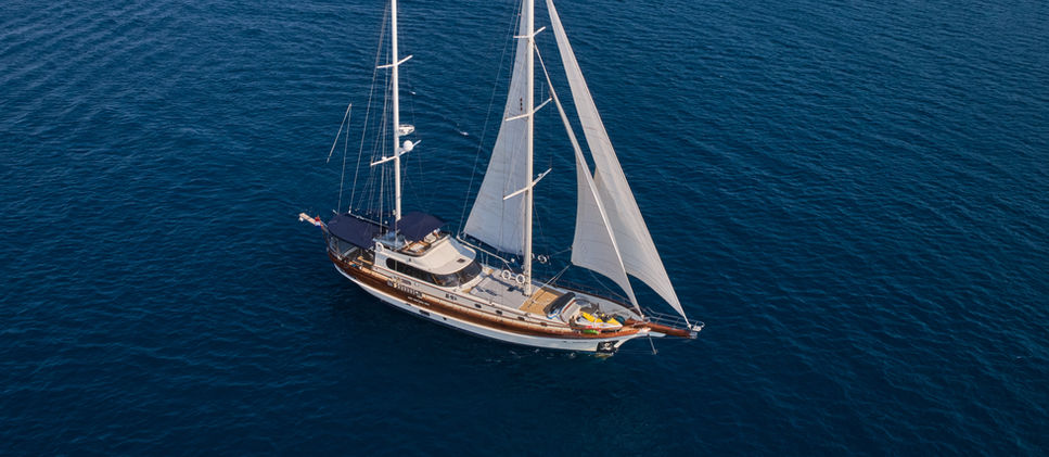 27m Luxury Gulet Lotus Charter Yacht Sailing Croatia Adriatic