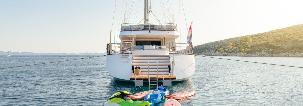 Lady Gita gulet charter Croatia water toys and equipment