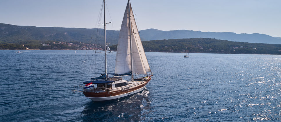 27m Luxury Gulet Lotus Charter Yacht Sailing Croatia Adriatic