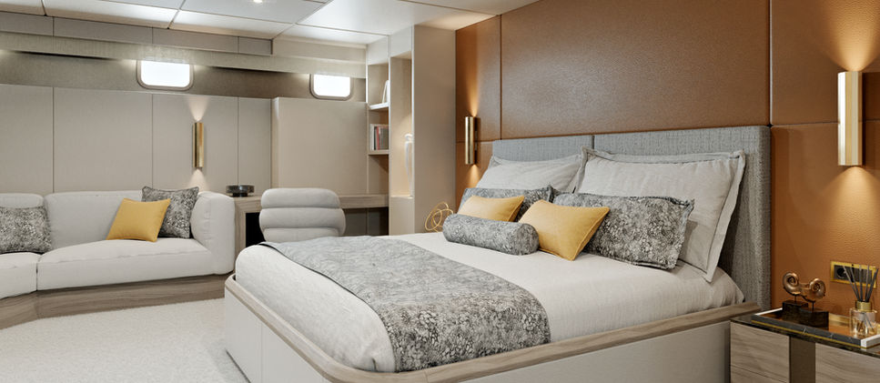 VIP suite in Gulet Nocturno with ample storage
