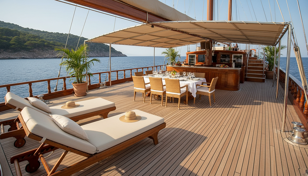 Unveiling Luxury Features of Gulet Yachts: Luxury Gulet Highlights