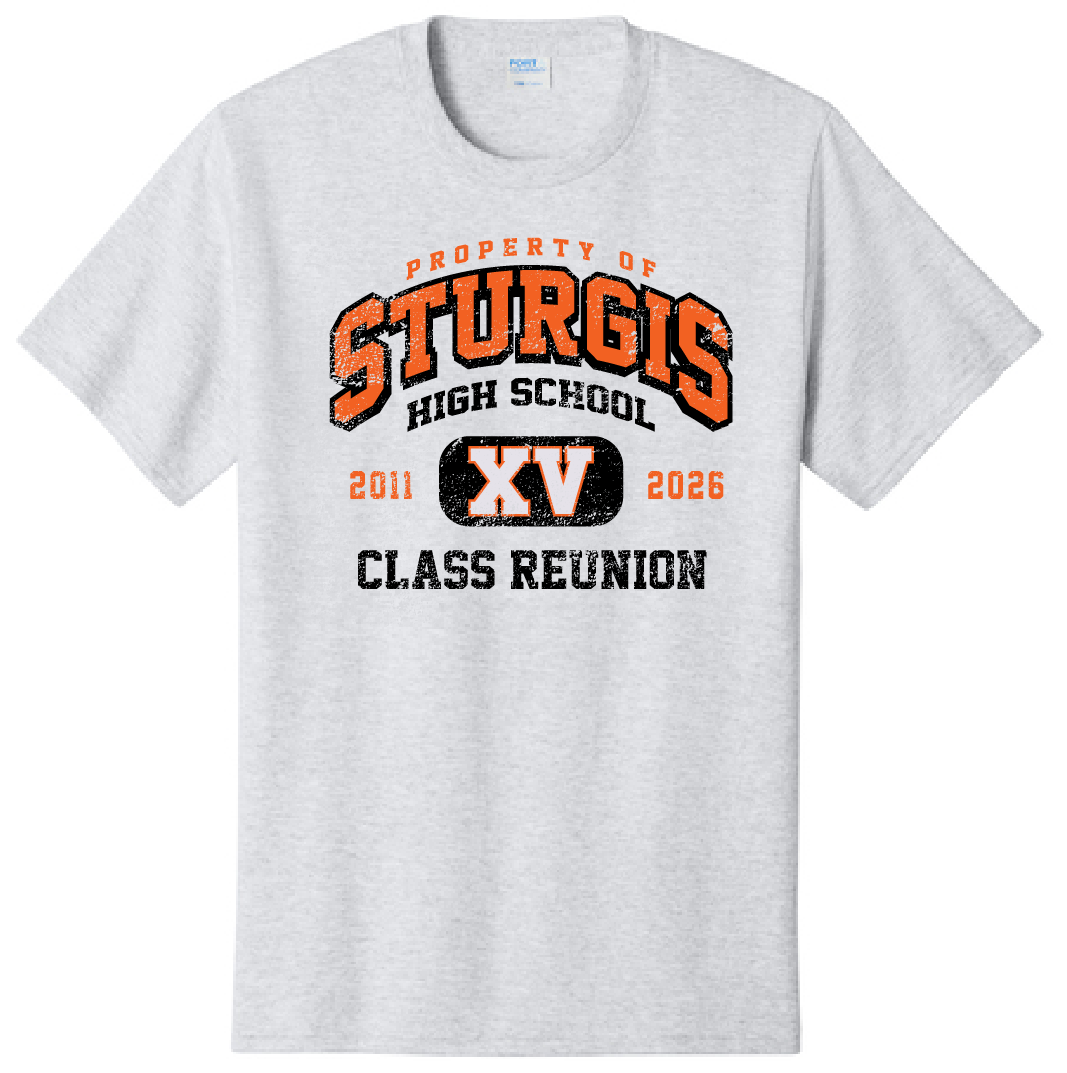 SHS Reunion Short Sleeve Orange & Black Tee