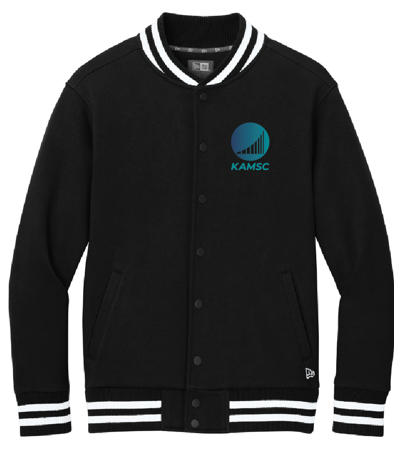 KAMSC Embroidered Varsity Fleece Jacket