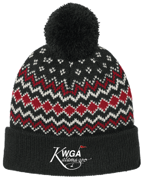 KWGA Alpine Pom Beanie