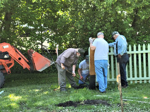 Expanding the Dog Run, Moose River CG