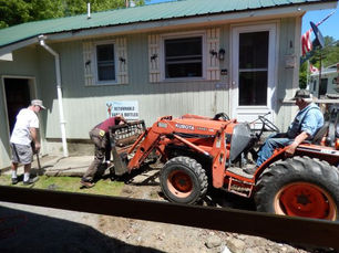 Rebuilding the Deck, Moose River CG