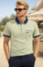 Polo de Homem C/Bolso