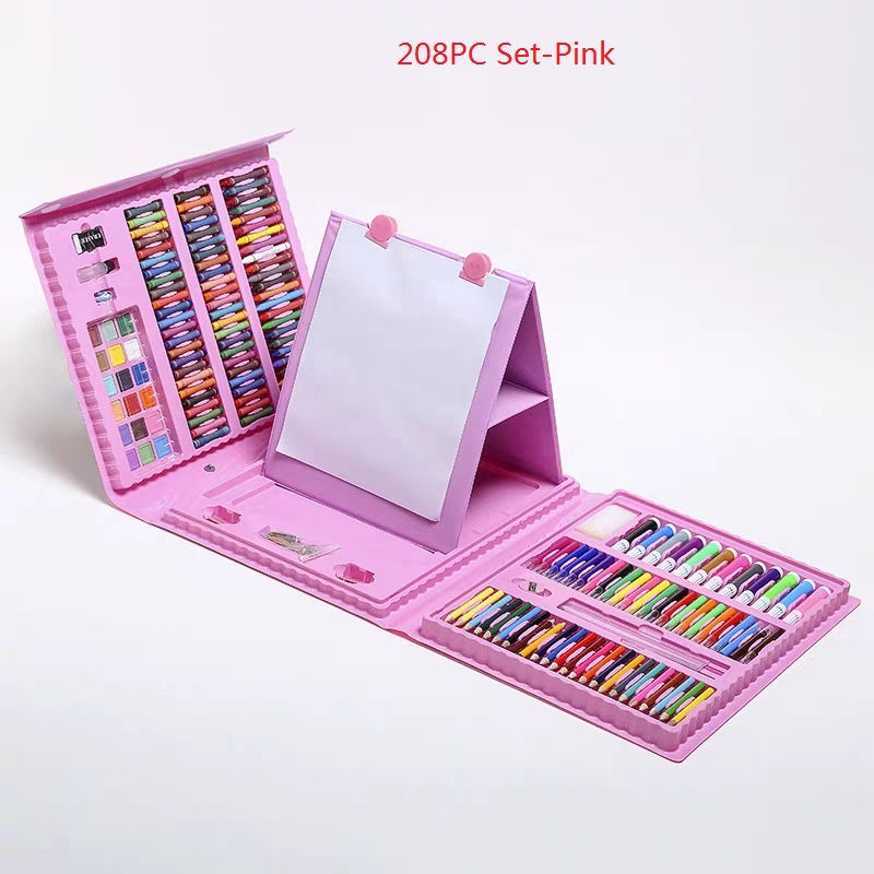Miniatura: Children's Drawing Set, 208/150/86pcs Sketch Doodle Art DIY All-in-One Toolkit w