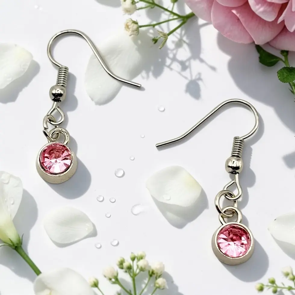 Thumbnail: Aura Drop Earrings by ChaLuMu
