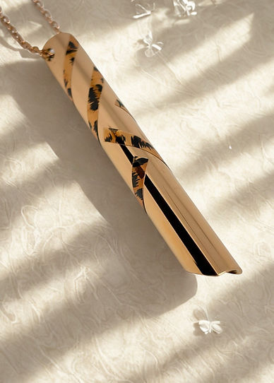 Chalumu Wild Rose Collection Geo Breathing Necklace
