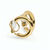 Thumbnail: The Claire: Classic Minimalist Gold Hoop Snap Back Clip On Earrings