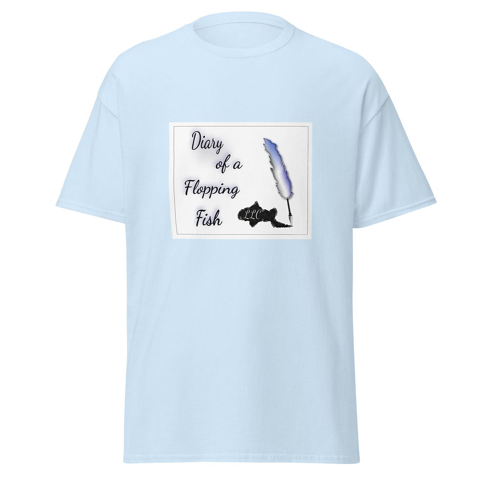 Thumbnail: Diary of a Flopping Fish Logo T-Shirt Unisex classic tee