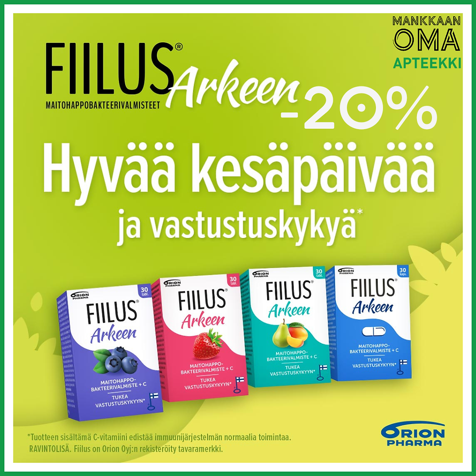 Fiilus arkeen sarja -20%