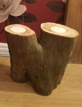 Thumbnail: Giant Yew T-Light Candle Holder