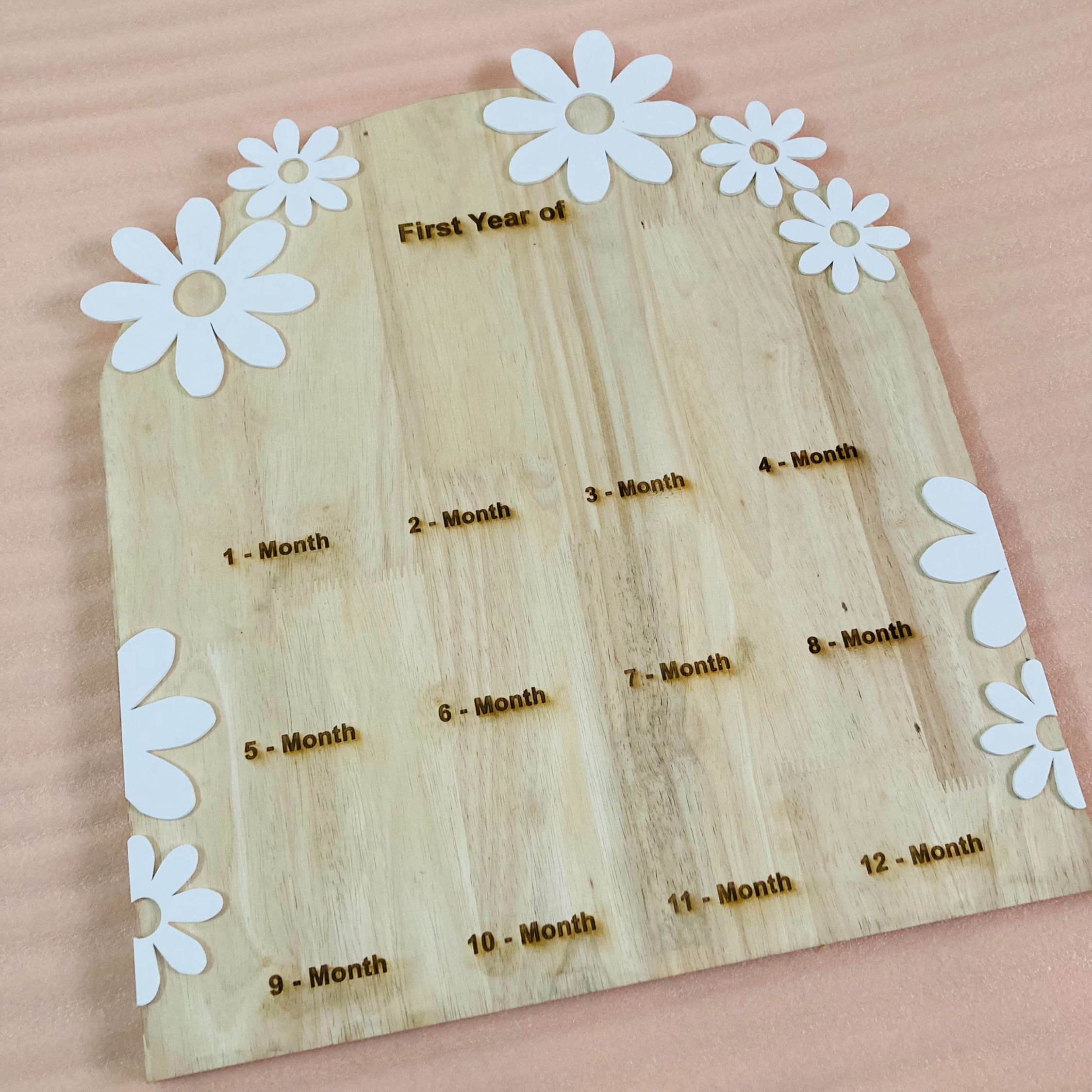 Wooden Memory Arch Board