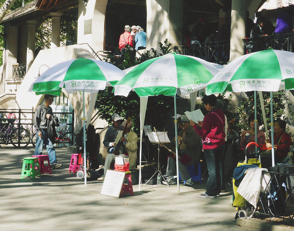 Chinatown New York City Columbus Park
