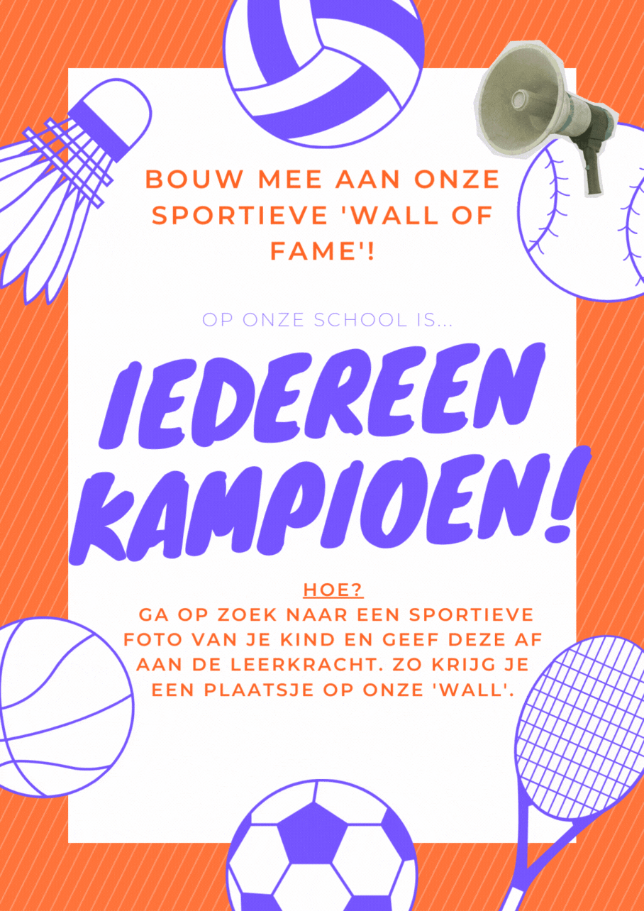 Oproep aan onze ouders