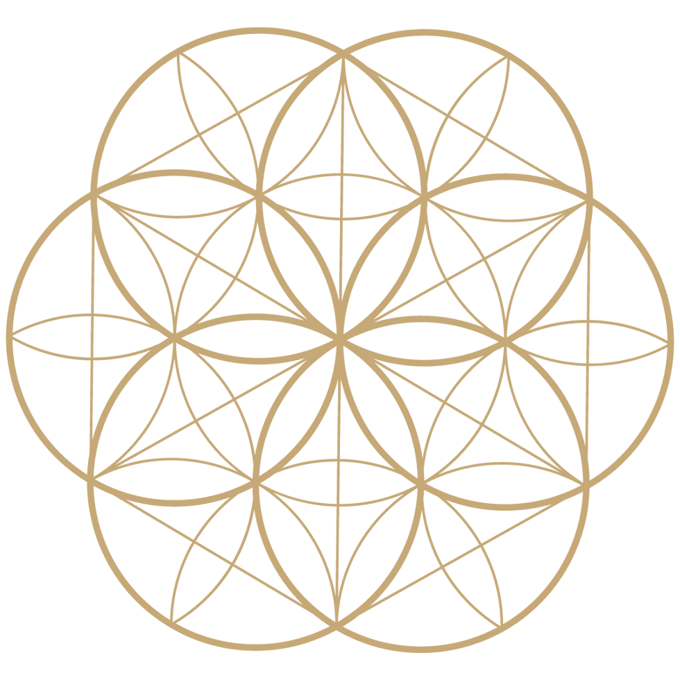 Seed of Life Symbol Gold Transparent.png