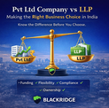 Pvt Ltd Company vs LLP: Making the Right Business Choice in India