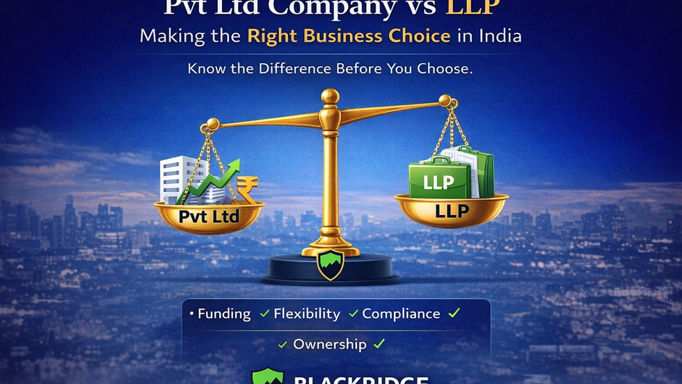 Pvt Ltd Company vs LLP: Making the Right Business Choice in India