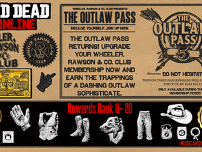 Rank 11-20 Outlaw Pass no.5 Rewards