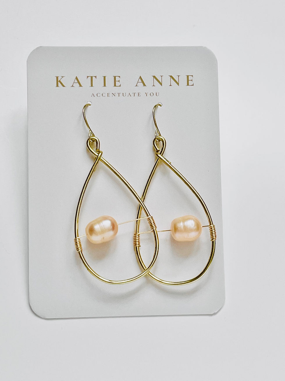 Thumbnail: Enchanting Blush Pearl Earrings